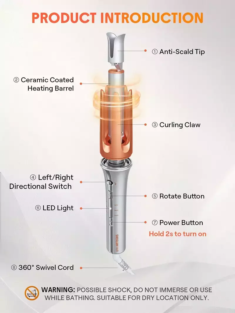ویژگی کرلی مو شیگلم