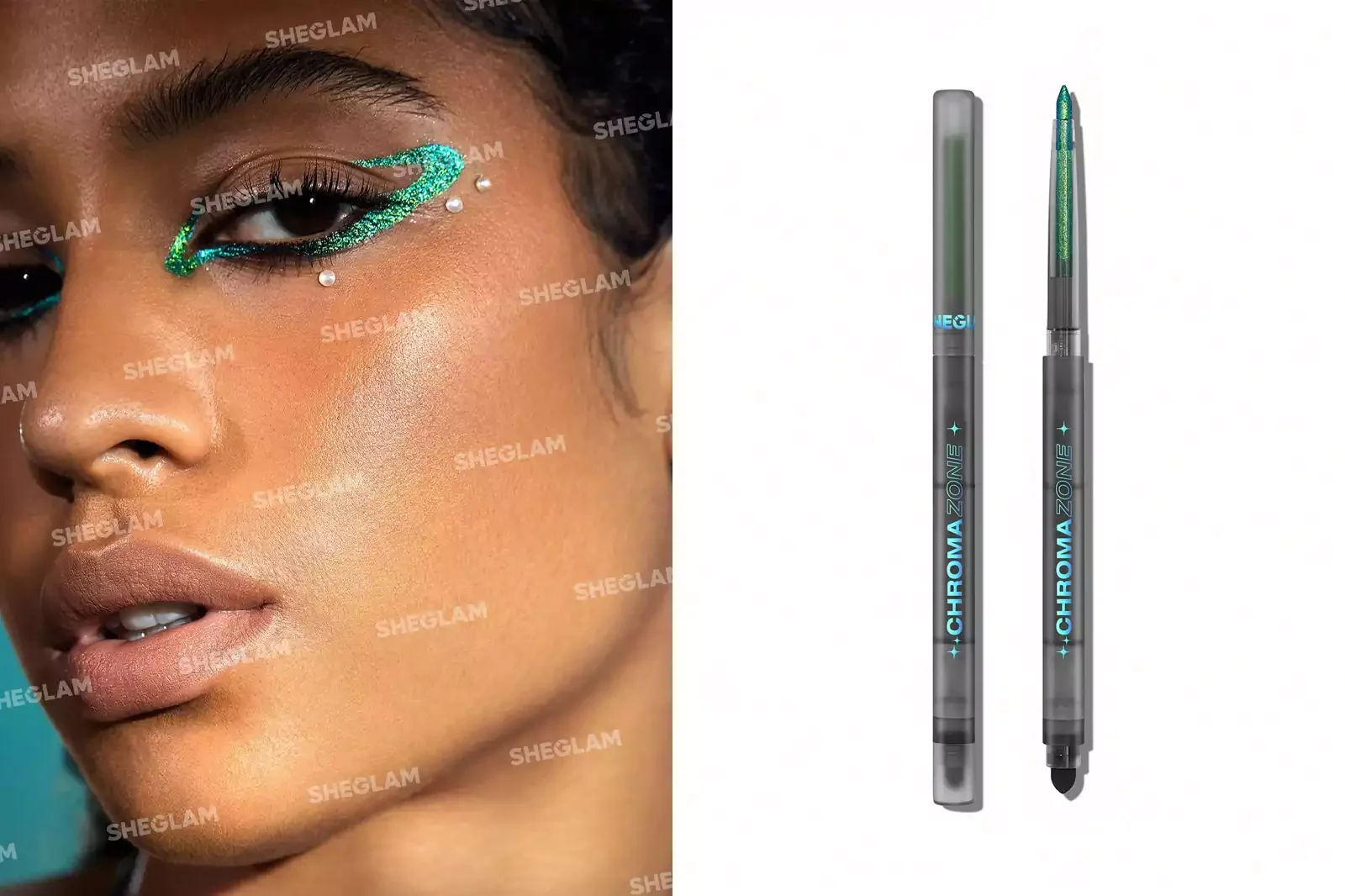 خط چشم کرومی شیگلم