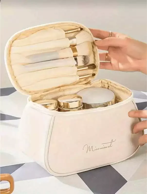 کیف آرایشی چرم فانتزی