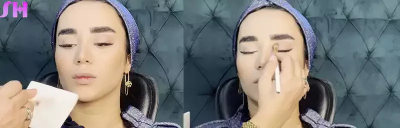 سایه چشم میکاپ روسی