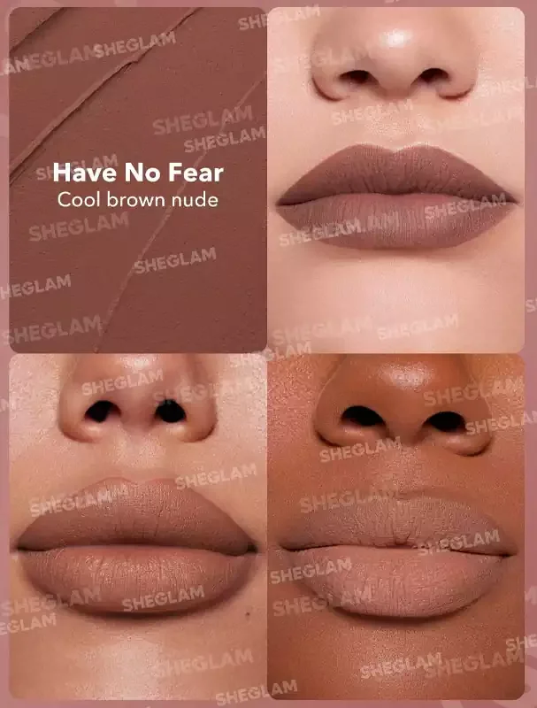 رژلب نود قهوه‌ای رنگ Have No Fear