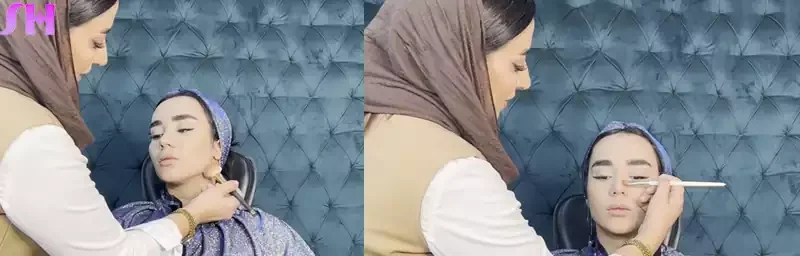 میکاپ لایت کانتورینگ