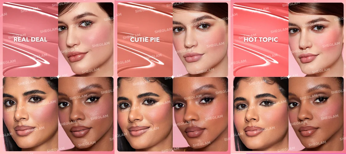 رژگونه مناسب انواع پوست