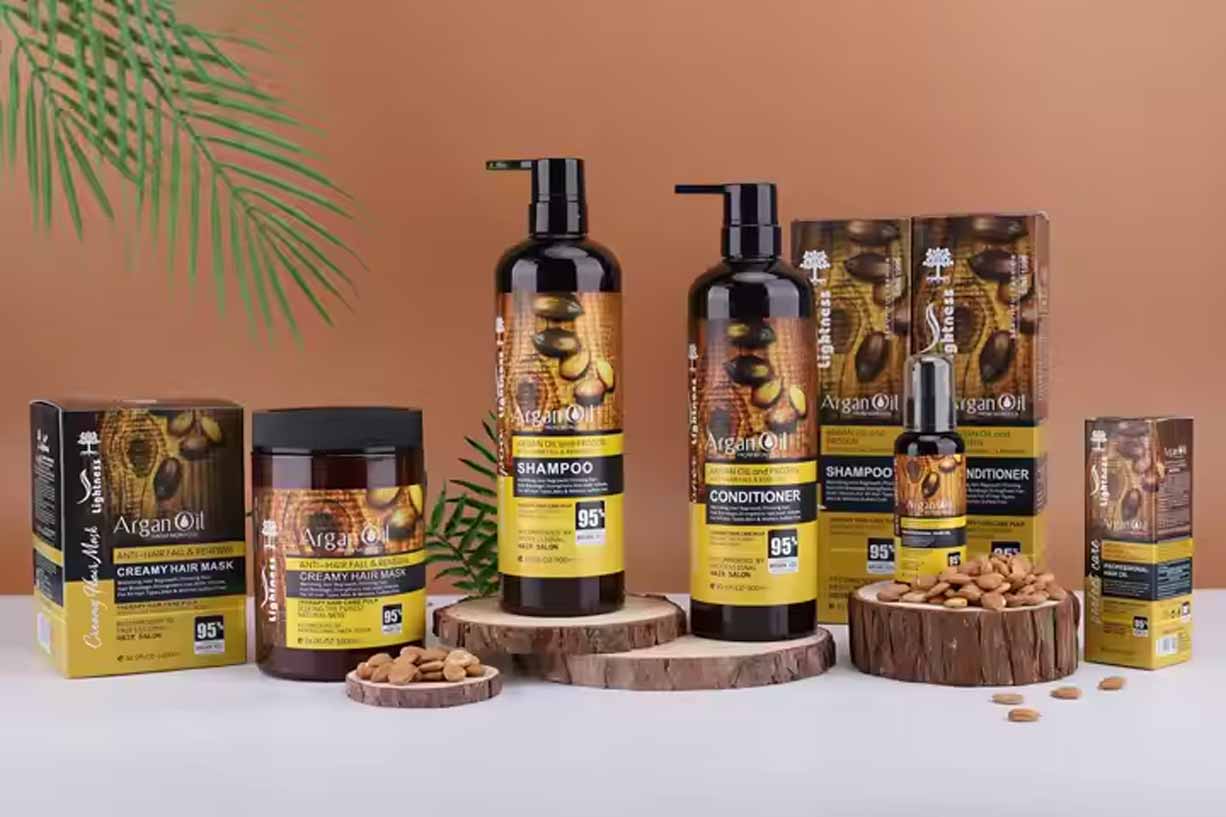 مراقبت مو با روغن آرگان