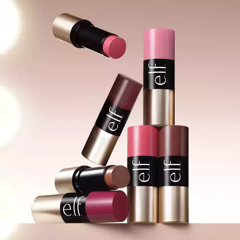 رنگ‌بندی رژگونه استیکی e.l.f. Soft Glam