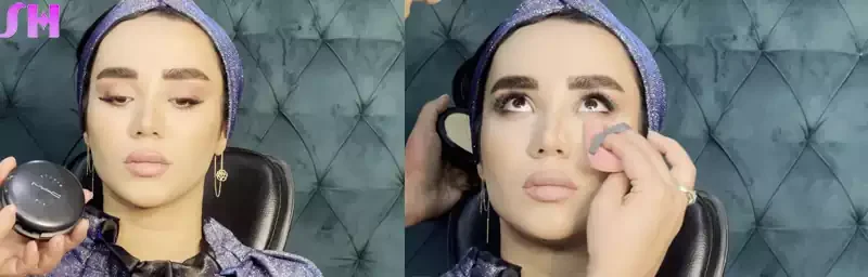 برجسته سازی میکاپ لایت اروپایی