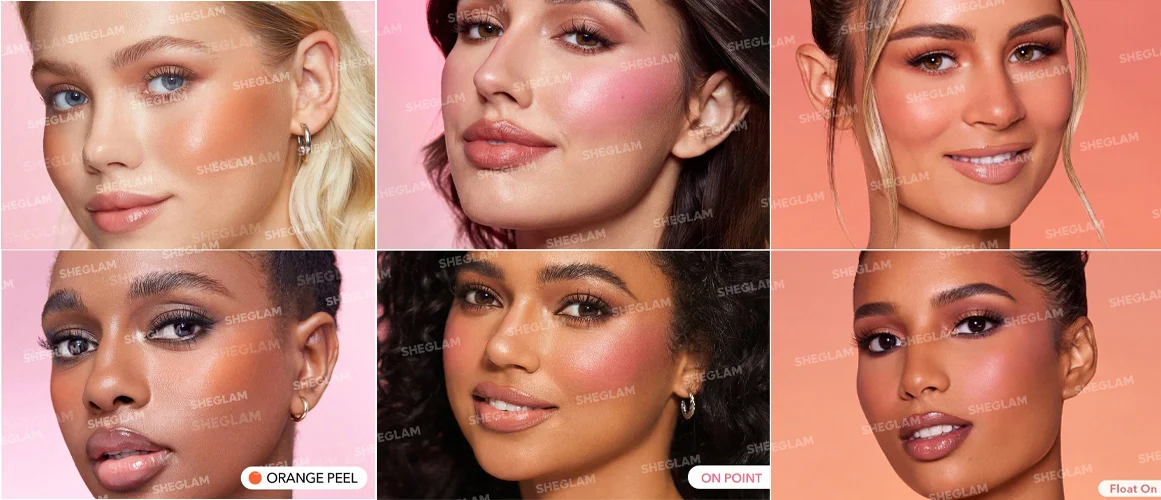 رژگونه پوست برنزه