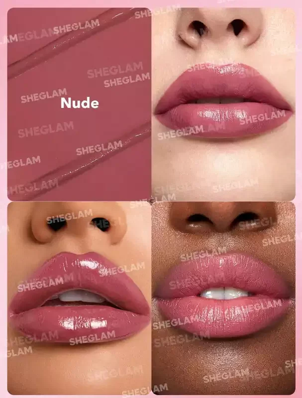 رژلب نود صورتی شیگلم رنگ Nude