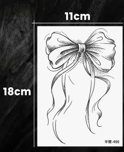 تتو موقت پاپیونی