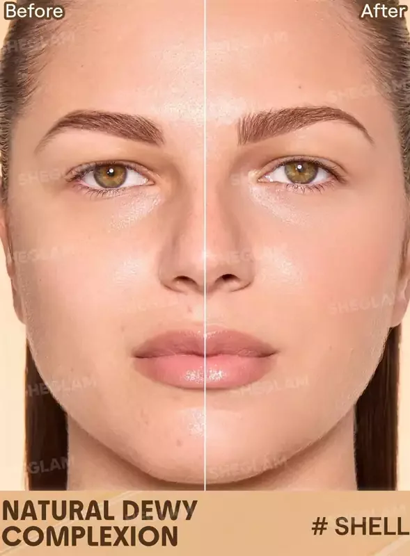 کرم پودر شیگلم رنگ شل