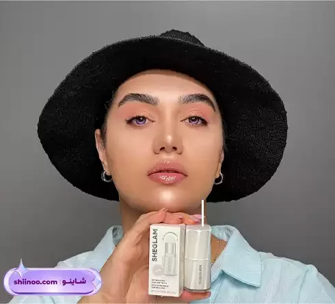 میکاپ شیشه ای با هایلایتر استیکی شیگلم