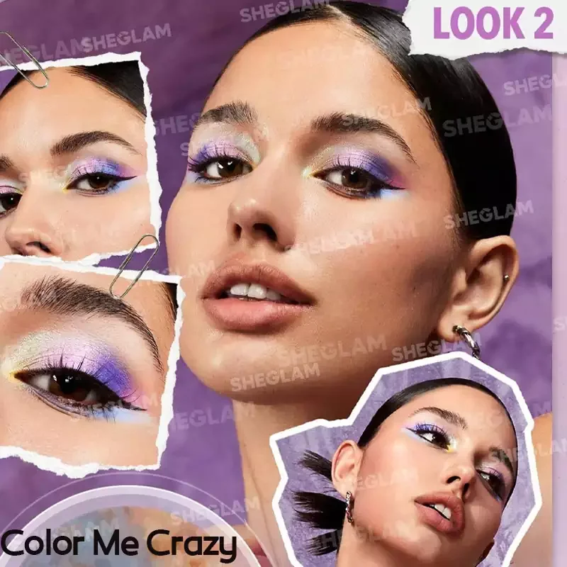 پالت سایه گرامافونی شیگلم رنگ Color Me Crazy
