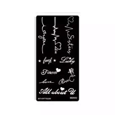 تتو نیمه موقت جوهر دار مدل luxe minimal