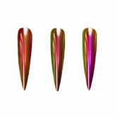 پک 3 عددی پودر کروم رزگلد ویژه میکاپ و طراحی ناخن مدل rose