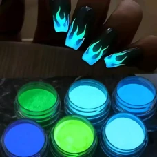 پودر بلک لایت طراحی ناخن مدل Black Light