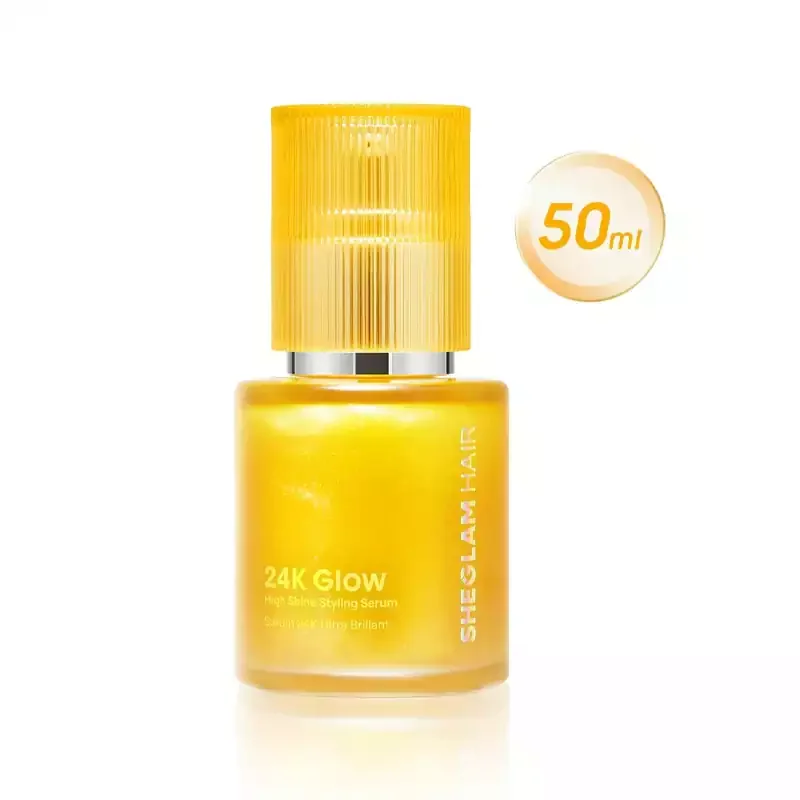 سرم مو طلا شیگلم مدل 24K Glow High Shine Styling