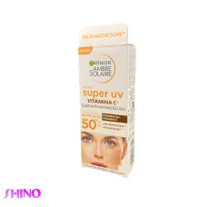 کرم ضد آفتاب Ambre Solaire Super UV Vitamin Cg  گارنیر | 40 میل