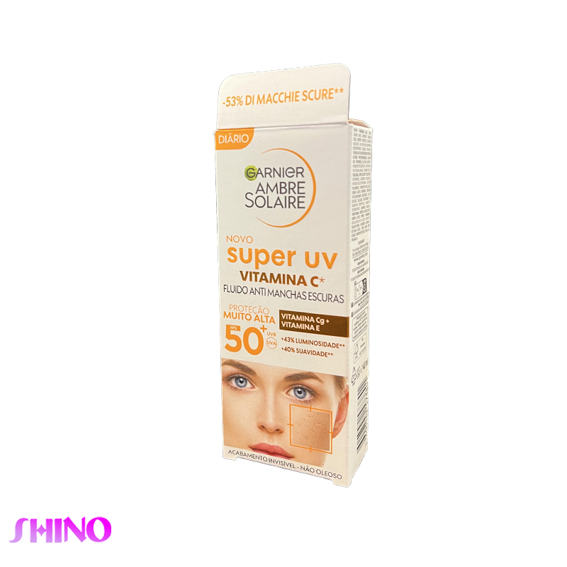 کرم ضد آفتاب Ambre Solaire Super UV Vitamin Cg  گارنیر | 40 میل