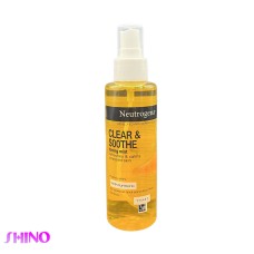 تونر شاداب کننده پوست زردچوبه clear & soothe  نوتروژینا | 125 میل